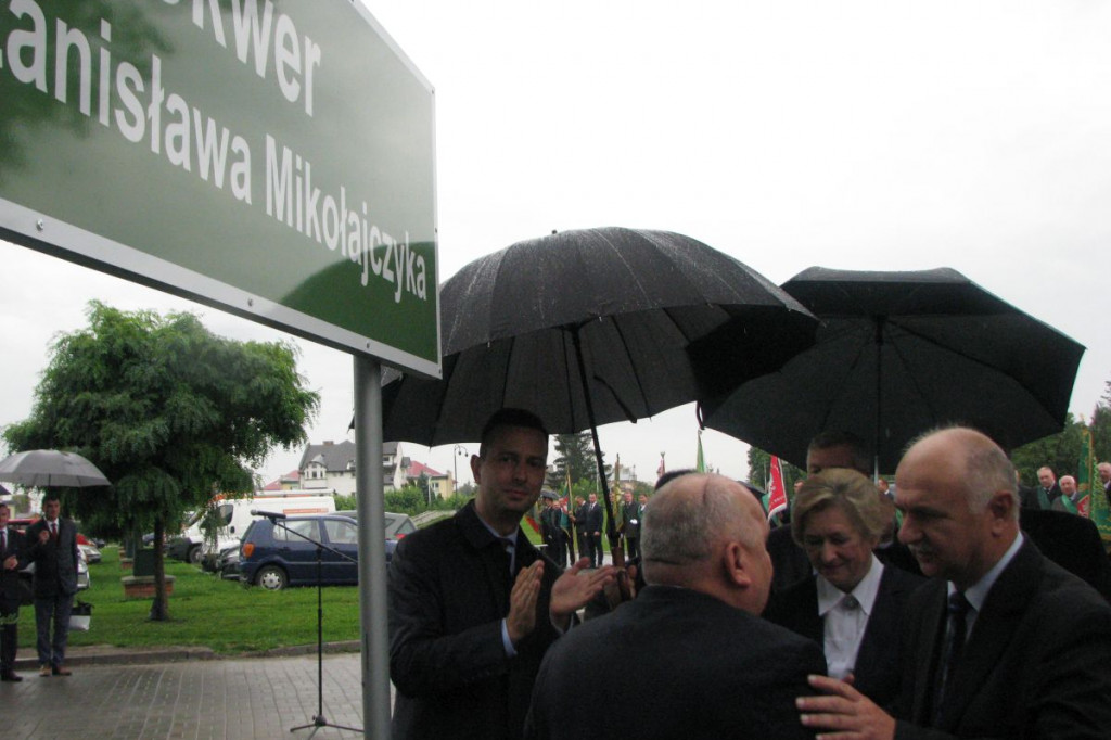 Zamość: PSL uczciło Stanisława Mikołajczyka