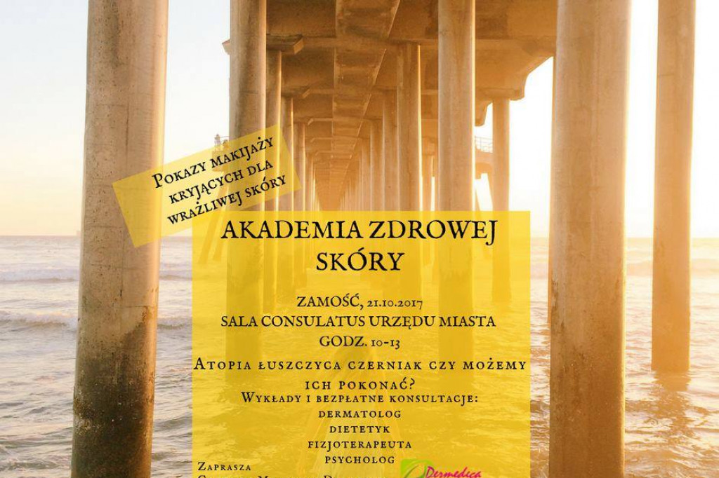 Zamość: Wydarzenie dermatologiczne tej jesieni - Akademia Zdrowej Skóry!