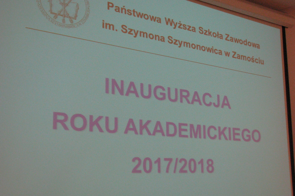 Zamość: PWSZ zainaugurowało nowy rok akademicki