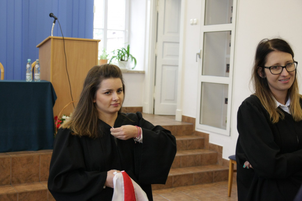 Zamość: Jubileuszowa inauguracja roku akademickiego w WSHE [FOTO]