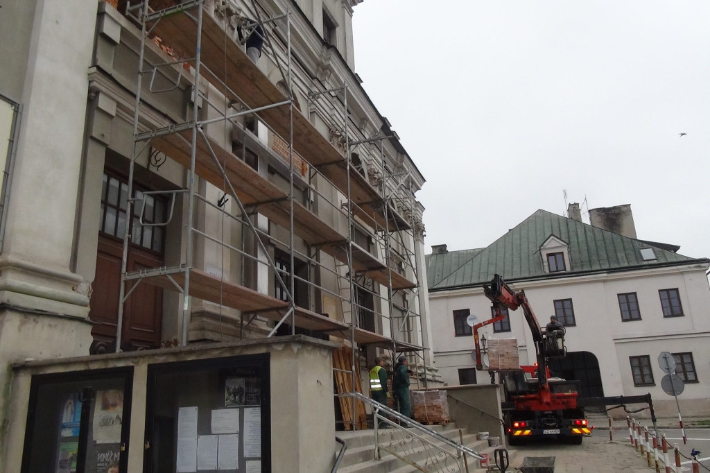 Zamość: Trwa remont kościoła oo. franciszkanów [FOTO]