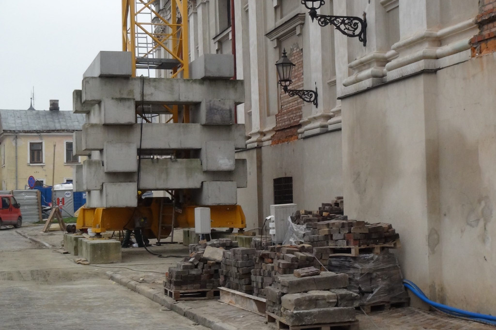 Zamość: Trwa remont kościoła oo. franciszkanów [FOTO]
