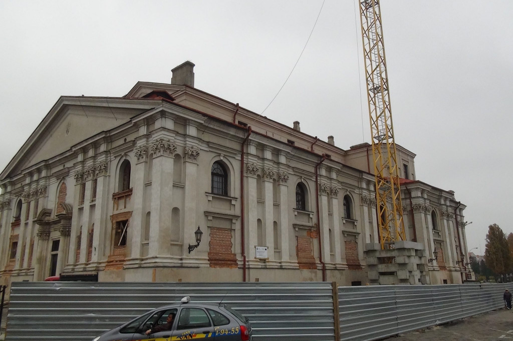 Zamość: Trwa remont kościoła oo. franciszkanów [FOTO]
