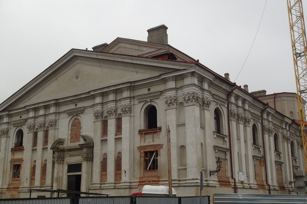 Zamość: Trwa remont kościoła oo. franciszkanów [FOTO]