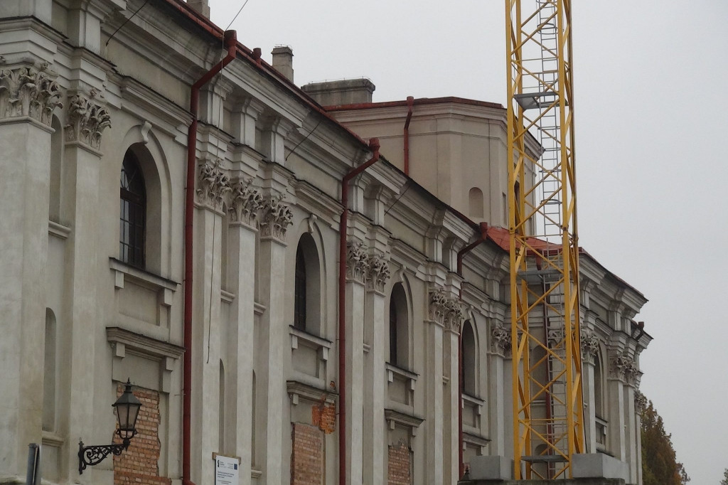 Zamość: Trwa remont kościoła oo. franciszkanów [FOTO]