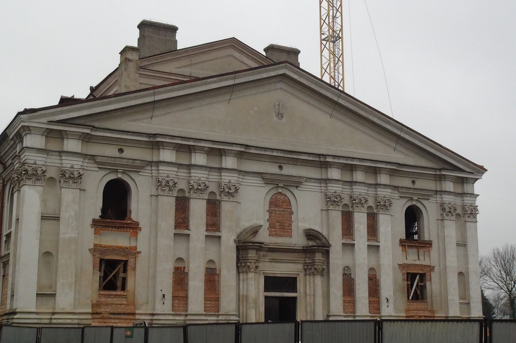 Zamość: Trwa remont kościoła oo. franciszkanów [FOTO]