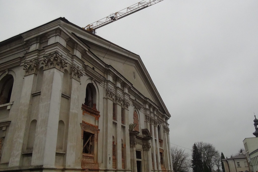 Zamość: Trwa remont kościoła oo. franciszkanów [FOTO]
