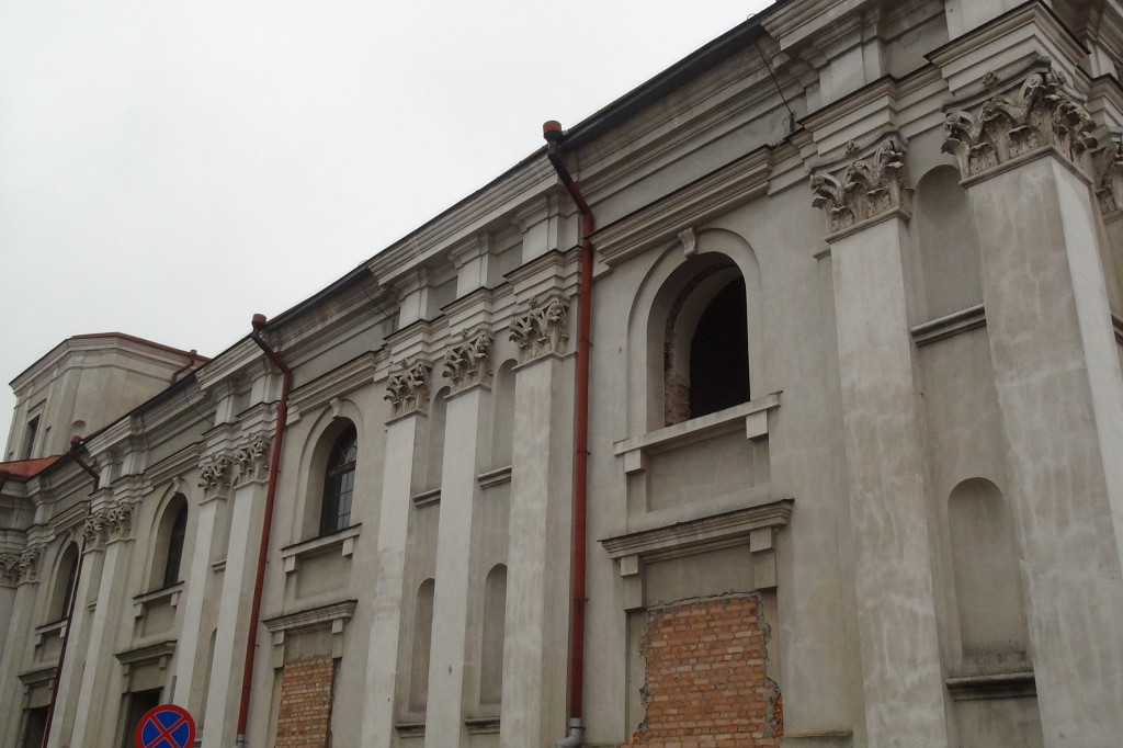 Zamość: Trwa remont kościoła oo. franciszkanów [FOTO]