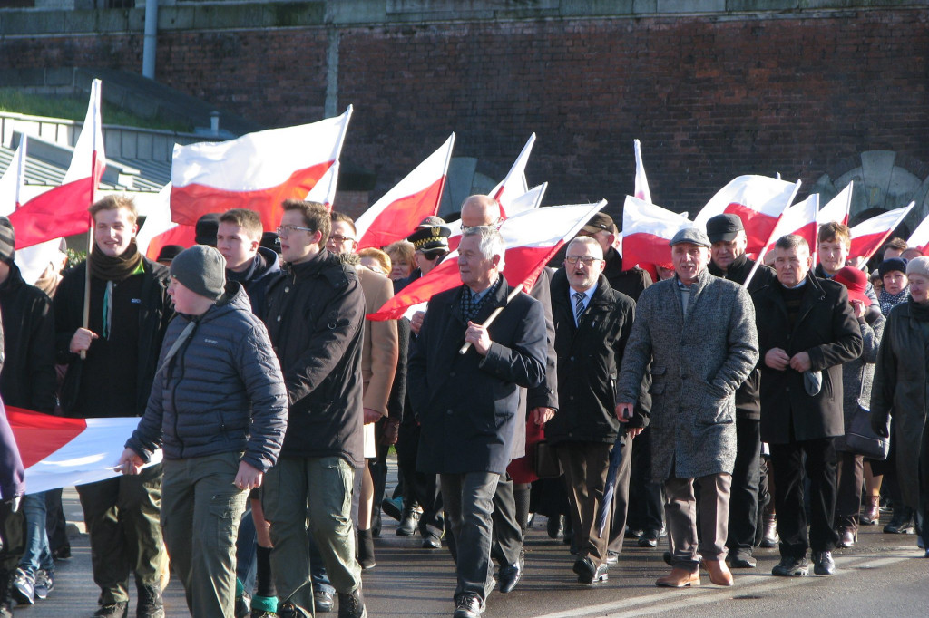 Zamość: Ulicami miasta przeszedł Zamojski Marsz Niepodległości [FOTO]