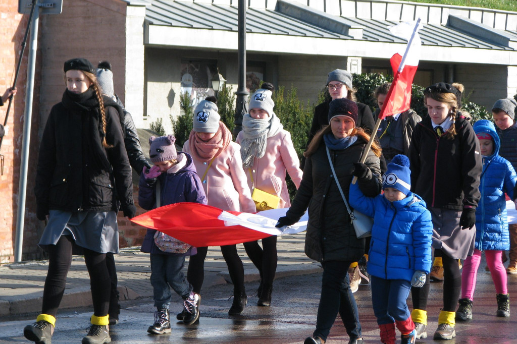 Zamość: Ulicami miasta przeszedł Zamojski Marsz Niepodległości [FOTO]