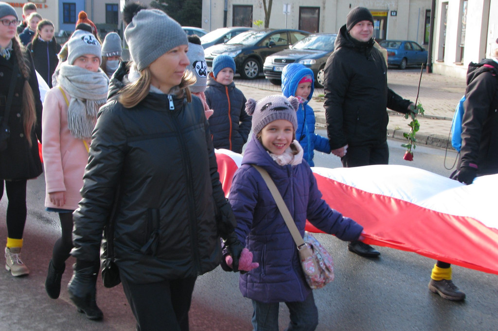 Zamość: Ulicami miasta przeszedł Zamojski Marsz Niepodległości [FOTO]