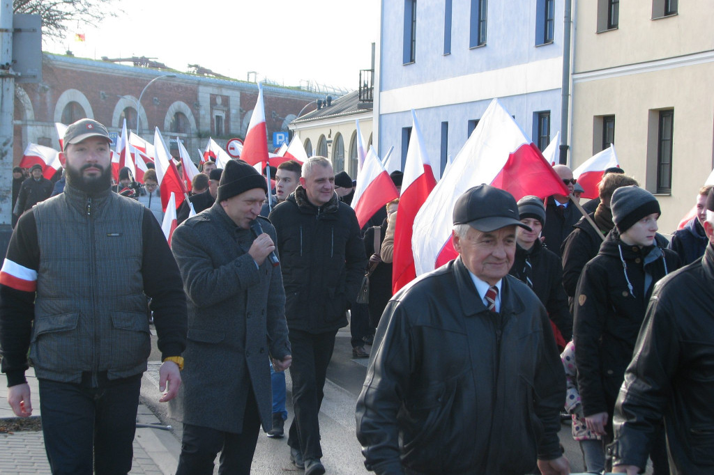 Zamość: Ulicami miasta przeszedł Zamojski Marsz Niepodległości [FOTO]