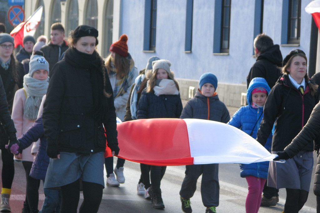 Zamość: Ulicami miasta przeszedł Zamojski Marsz Niepodległości [FOTO]