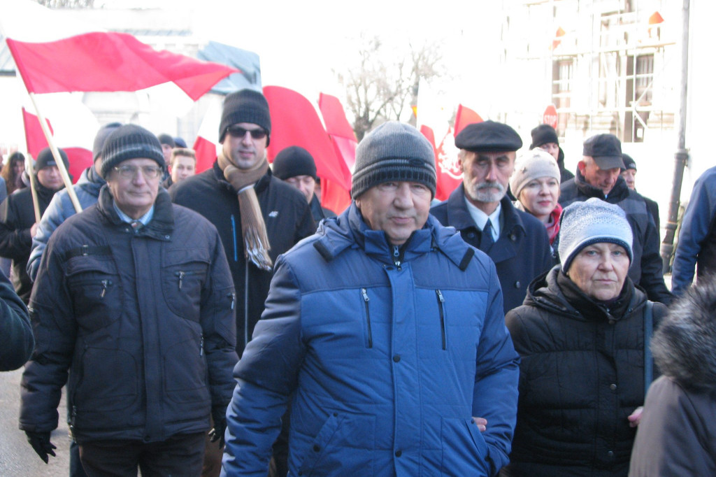 Zamość: Ulicami miasta przeszedł Zamojski Marsz Niepodległości [FOTO]