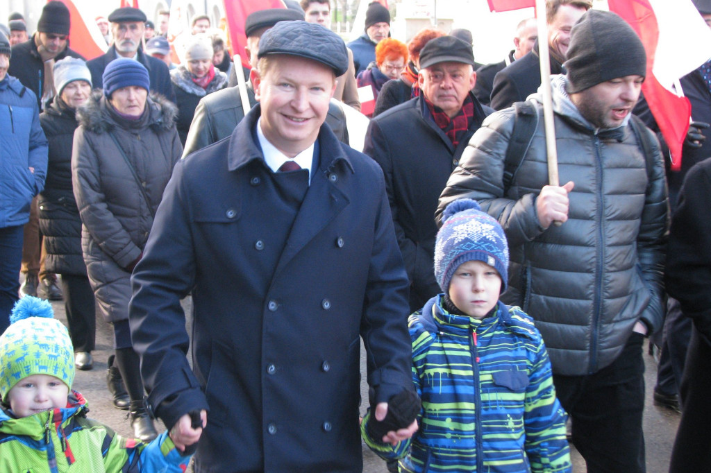 Zamość: Ulicami miasta przeszedł Zamojski Marsz Niepodległości [FOTO]