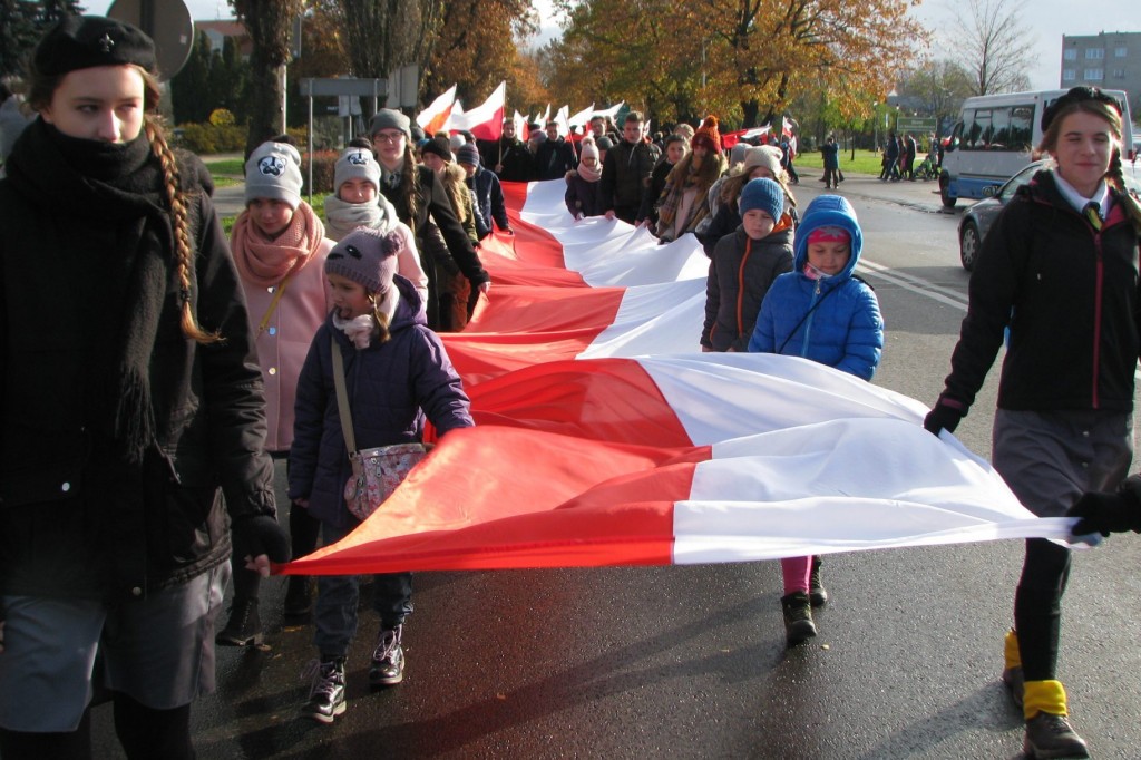 Zamość: Ulicami miasta przeszedł Zamojski Marsz Niepodległości [FOTO]