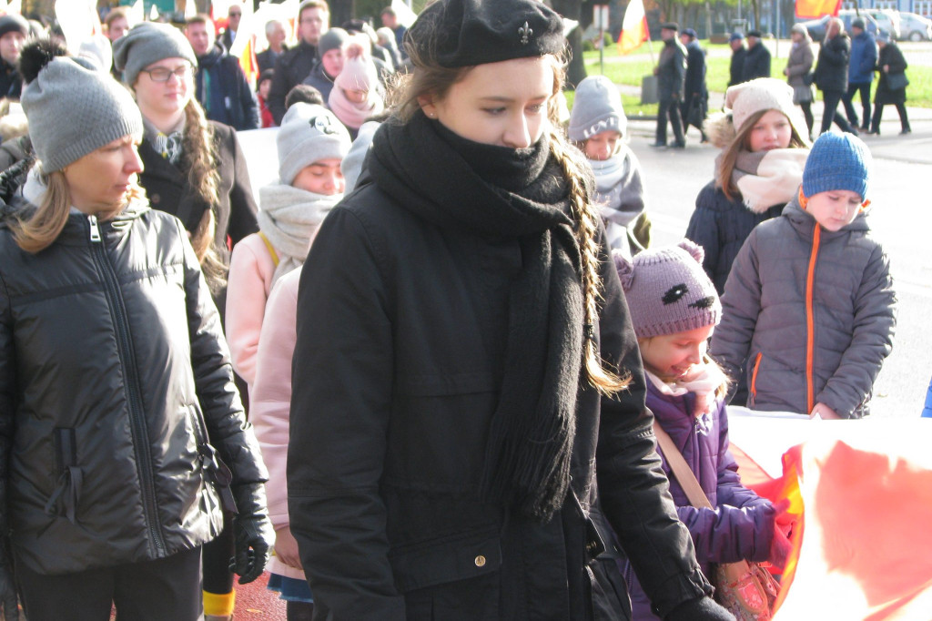 Zamość: Ulicami miasta przeszedł Zamojski Marsz Niepodległości [FOTO]