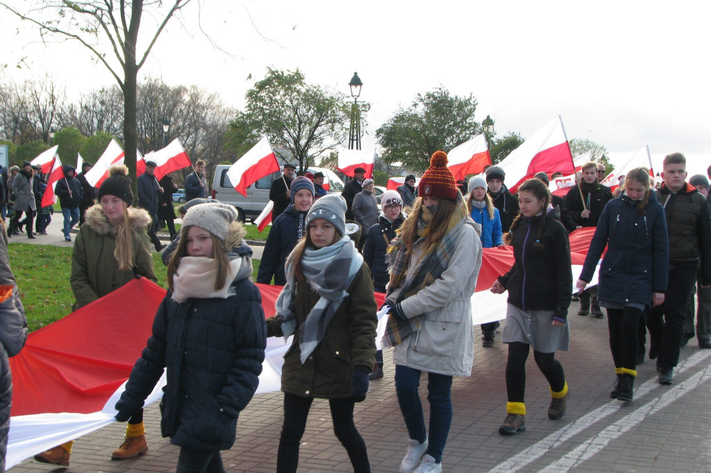 Zamość: Ulicami miasta przeszedł Zamojski Marsz Niepodległości [FOTO]