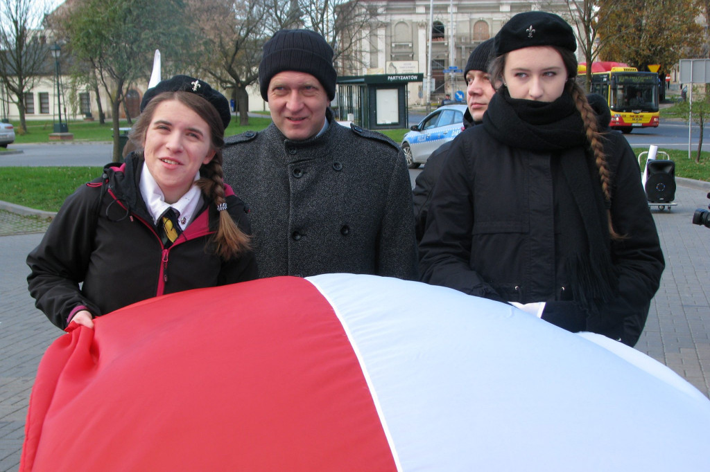 Zamość: Ulicami miasta przeszedł Zamojski Marsz Niepodległości [FOTO]