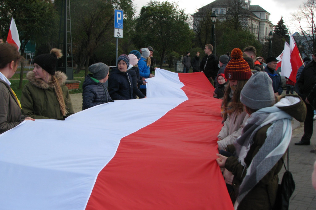 Zamość: Ulicami miasta przeszedł Zamojski Marsz Niepodległości [FOTO]