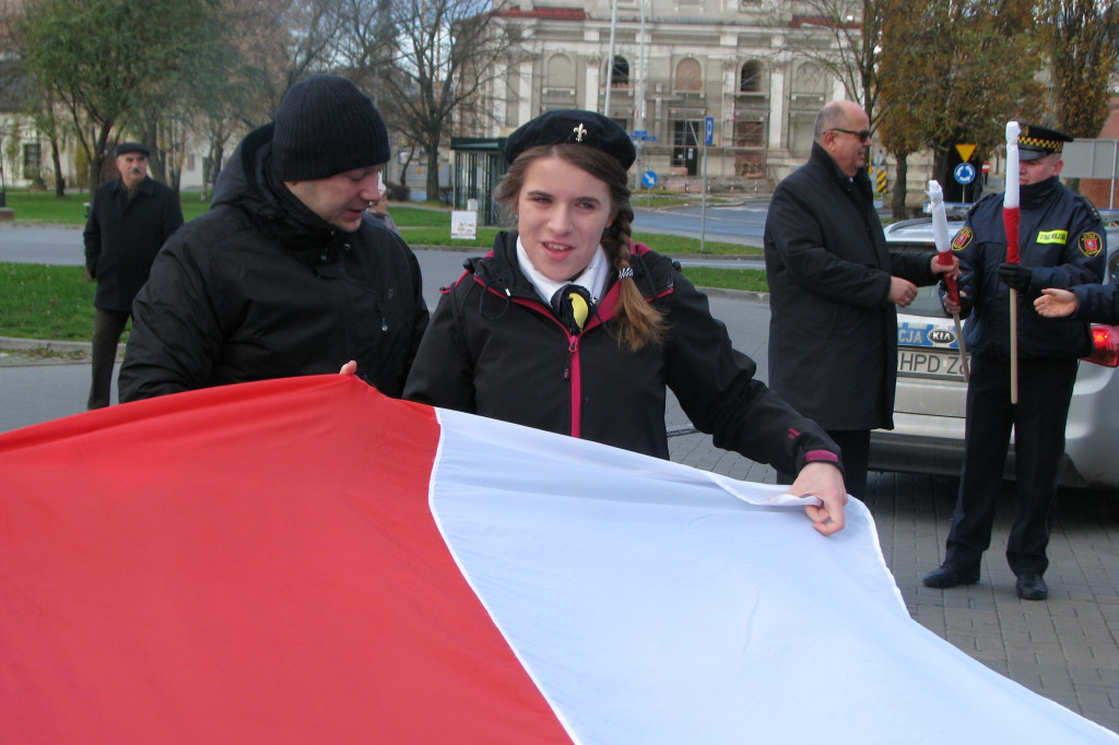 Zamość: Ulicami miasta przeszedł Zamojski Marsz Niepodległości [FOTO]