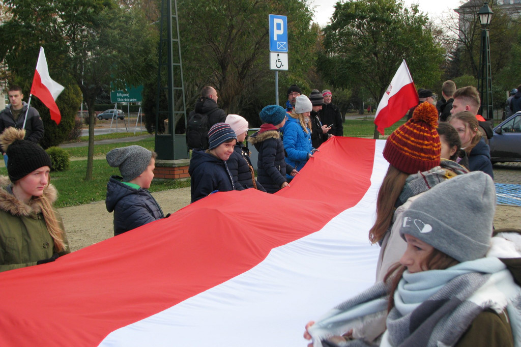 Zamość: Ulicami miasta przeszedł Zamojski Marsz Niepodległości [FOTO]