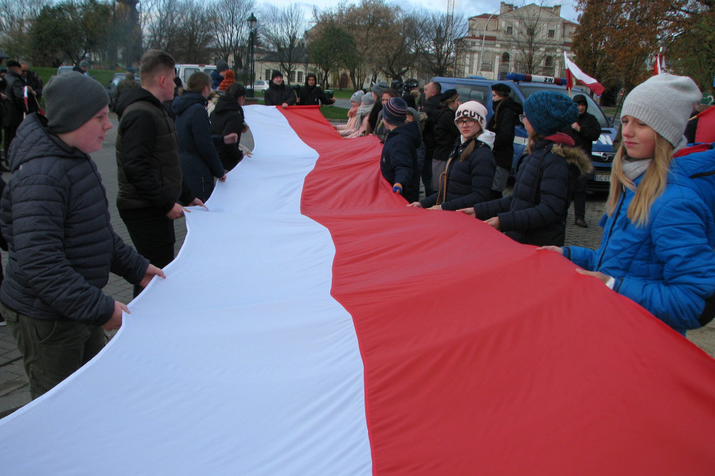 Zamość: Ulicami miasta przeszedł Zamojski Marsz Niepodległości [FOTO]