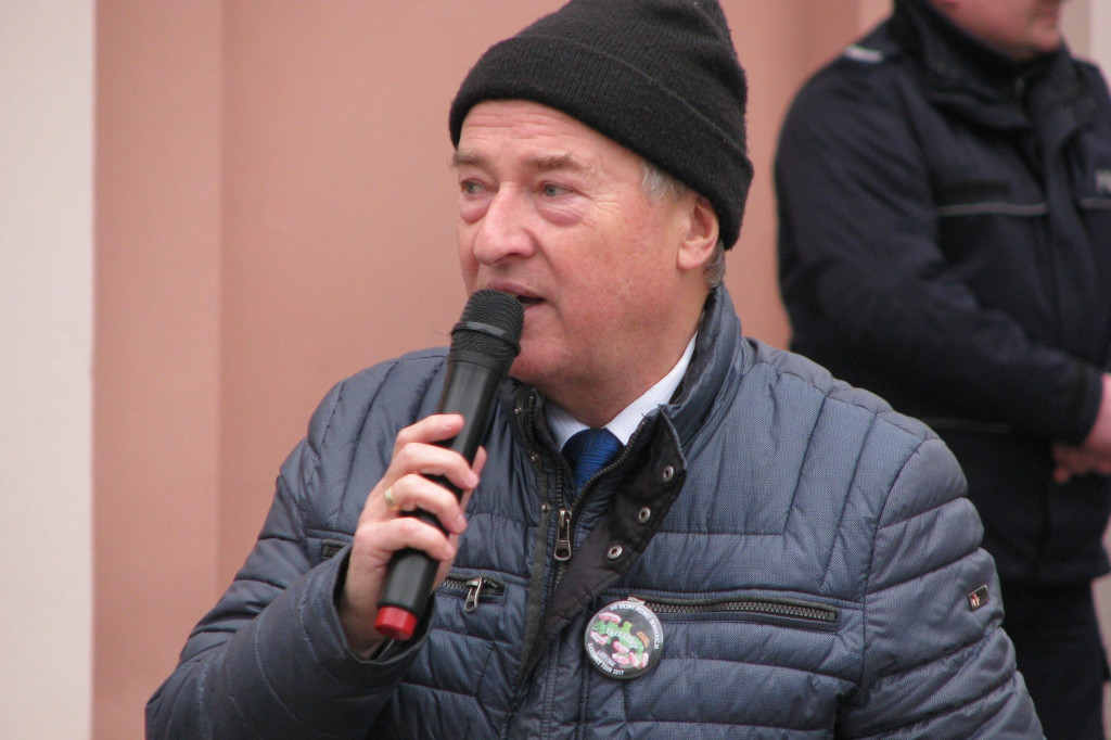 Zamość: Liść Demokracji na Rynku Wodnym [FOTO, VIDEO]