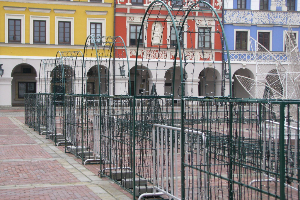 Zamość: Ogród Wyobraźni powstaje na Rynku Wielkim [FOTO]