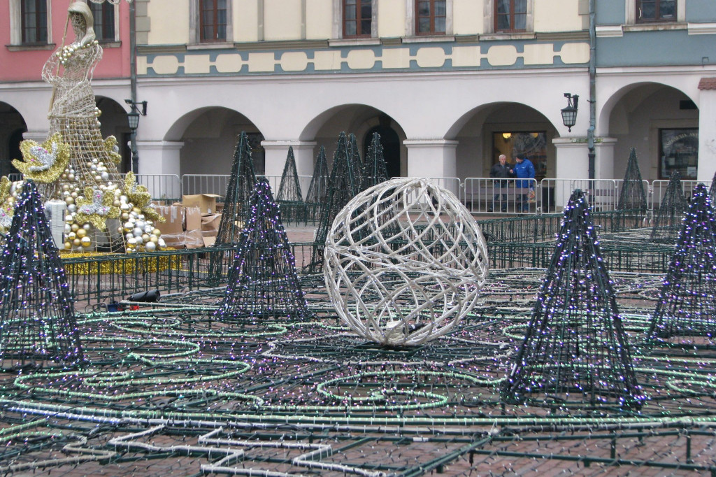 Zamość: Ogród Wyobraźni powstaje na Rynku Wielkim [FOTO]