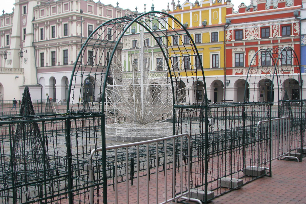 Zamość: Ogród Wyobraźni powstaje na Rynku Wielkim [FOTO]