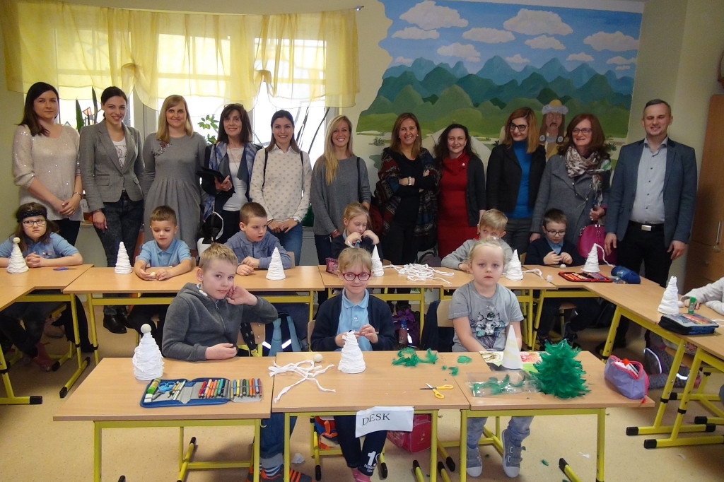 Zamość: Goście z Włoch i Hiszpanii w Smart School