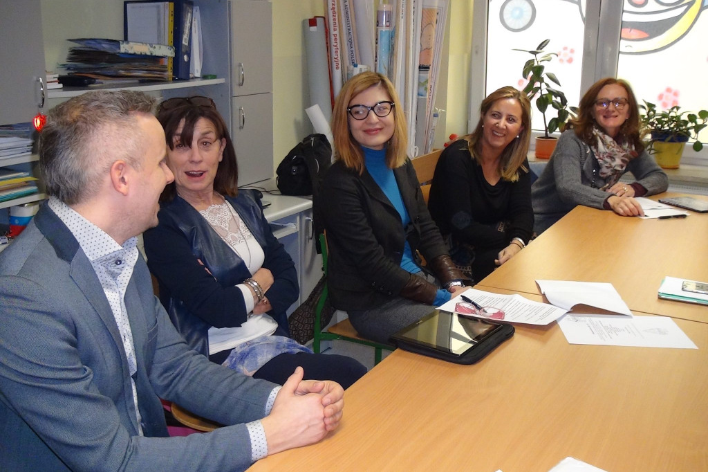 Zamość: Goście z Włoch i Hiszpanii w Smart School