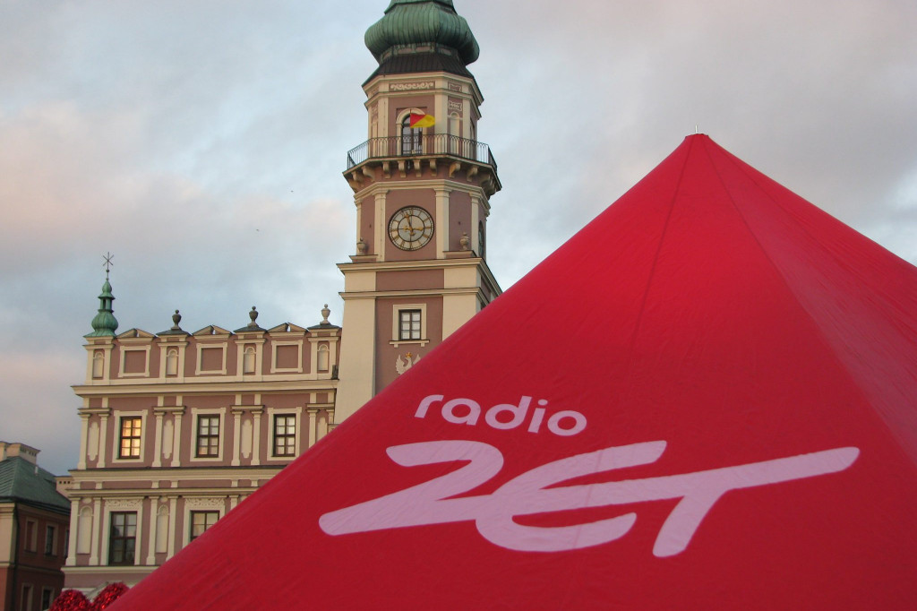 Zamość: Miasteczko Radia Zet na Rynku Wielkim [FOTO]