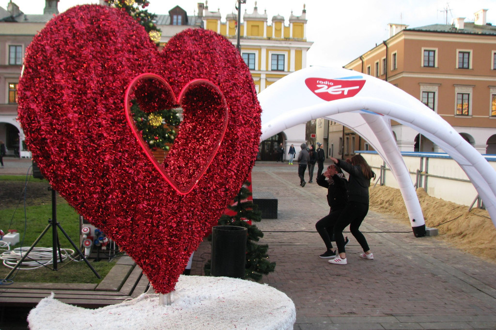 Zamość: Miasteczko Radia Zet na Rynku Wielkim [FOTO]