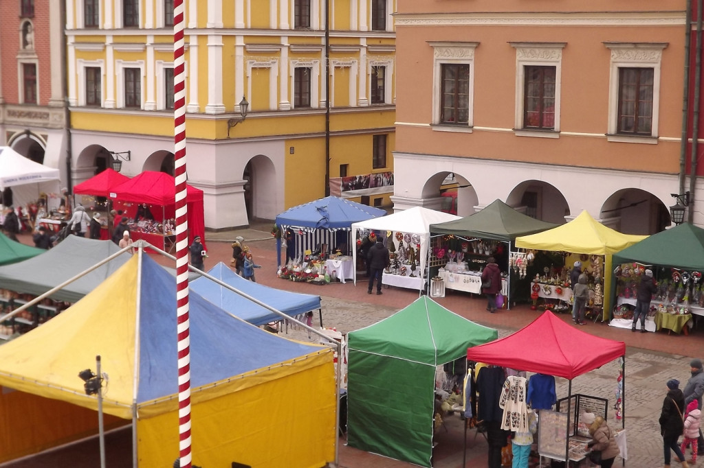Zamość: Rozpoczął się jarmark świąteczny [FOTO]