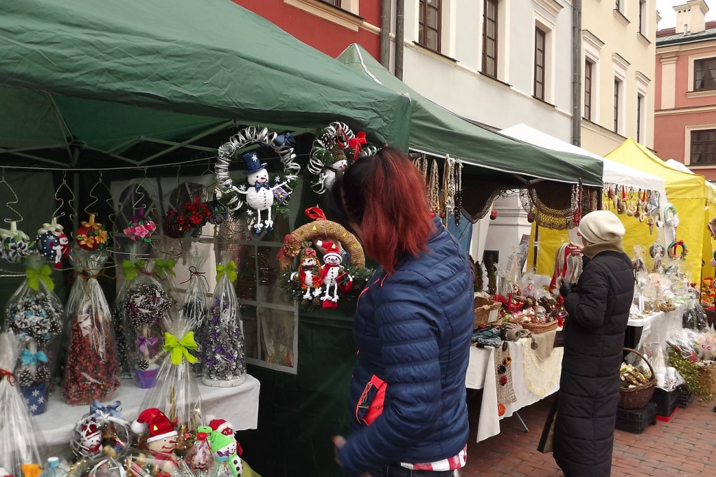 Zamość: Rozpoczął się jarmark świąteczny [FOTO]