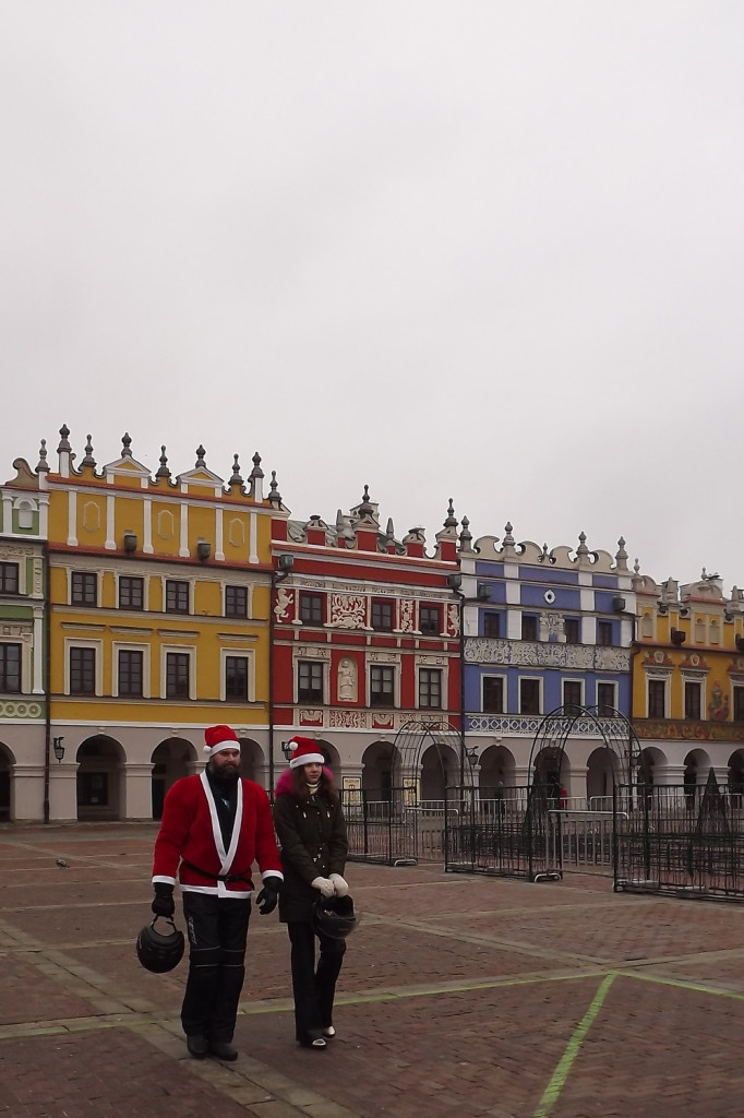 Zamość: Mikołaje na motorach na Kwadracie [FOTO]