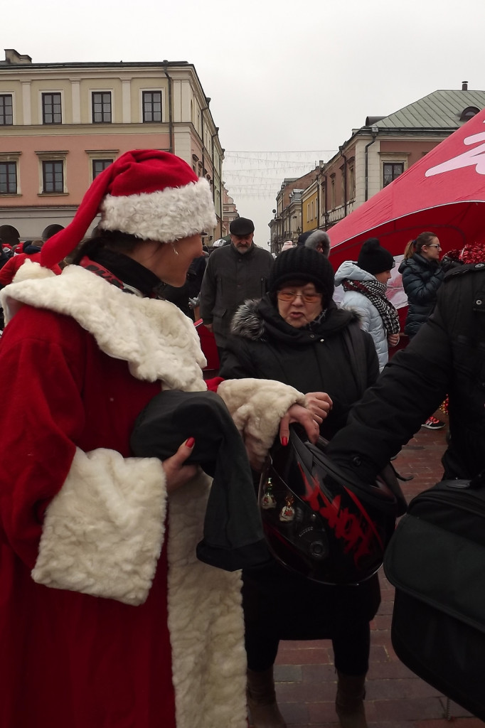 Zamość: Mikołaje na motorach na Kwadracie [FOTO]