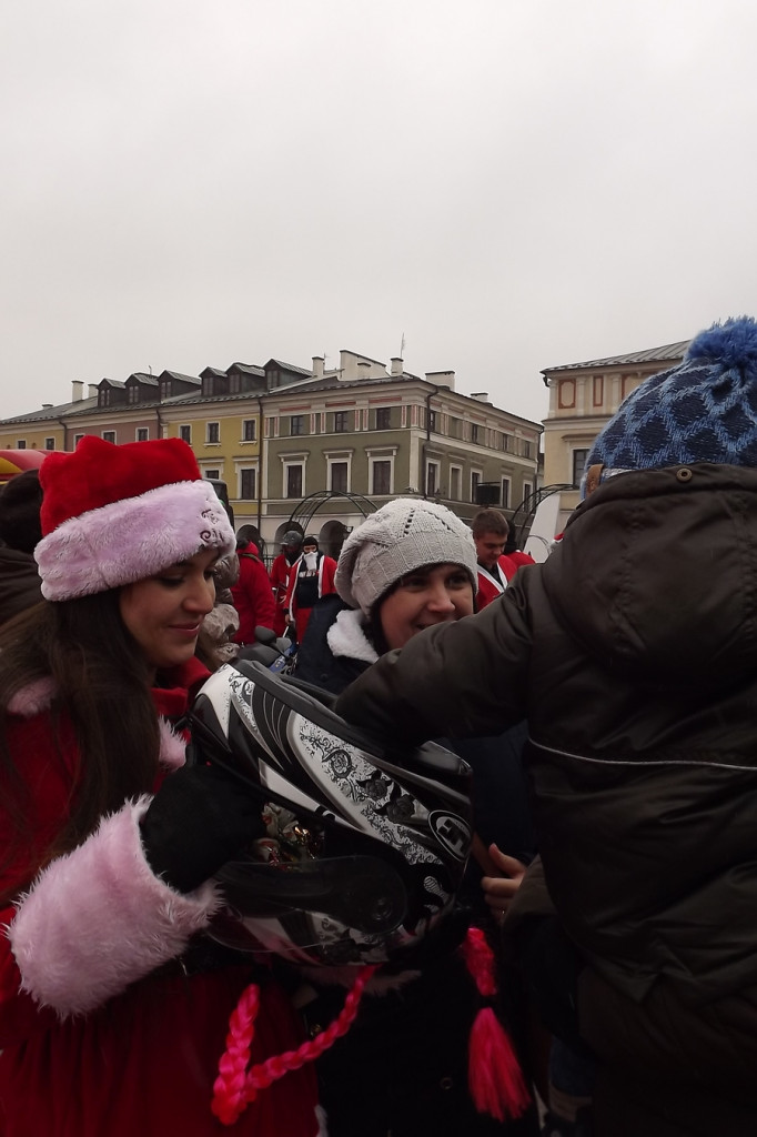 Zamość: Mikołaje na motorach na Kwadracie [FOTO]