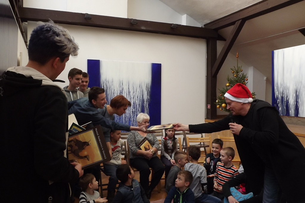 Zamość: Mikołaj odwiedził BWA [FOTO]