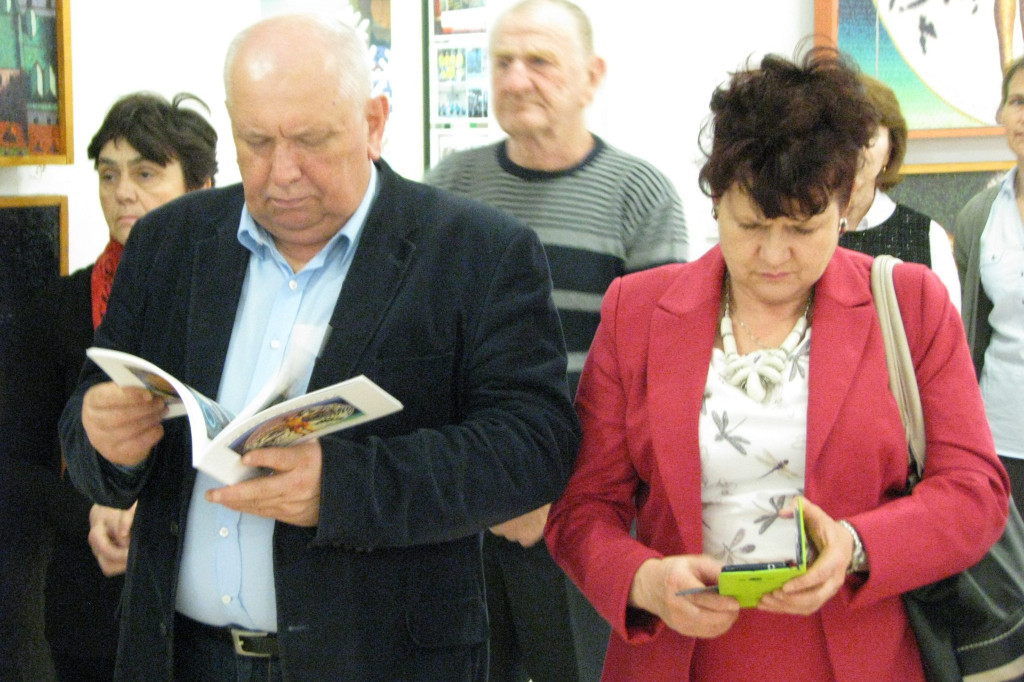 Wysokie: Wernisaż malarstwa Roberta Gomułki [FOTO]
