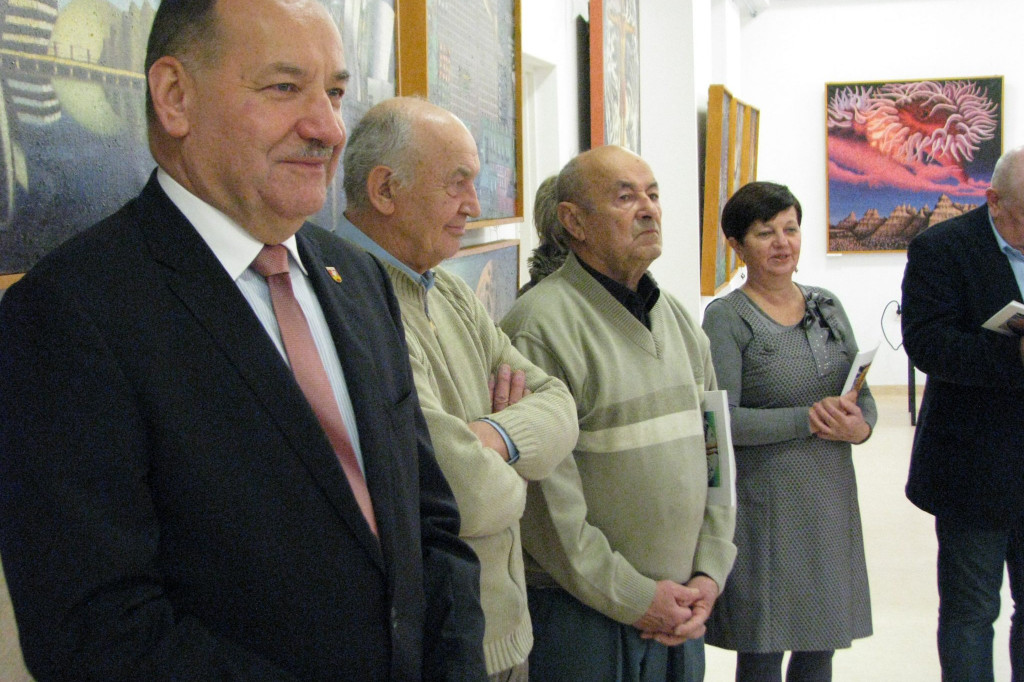 Wysokie: Wernisaż malarstwa Roberta Gomułki [FOTO]