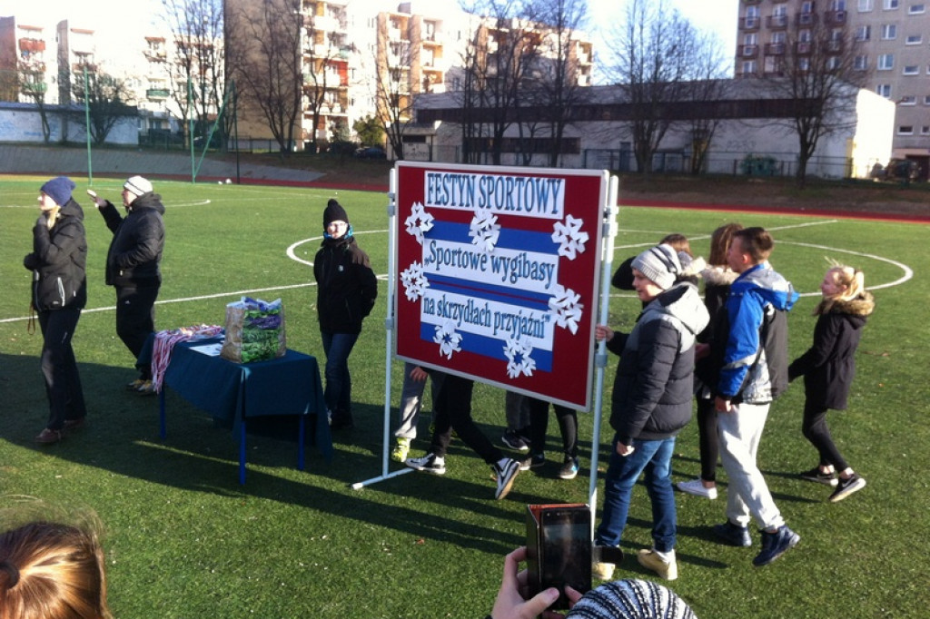 Zamość: Sportowe wygibasy na skrzydłach przyjaźni