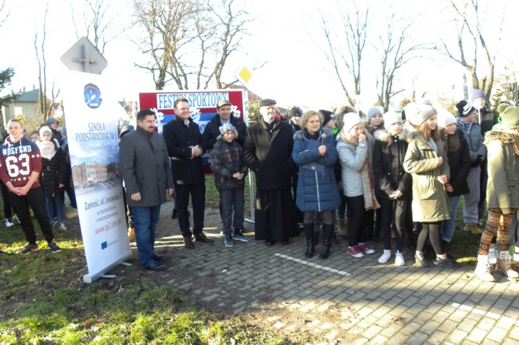 Zamość: Sportowe wygibasy na skrzydłach przyjaźni