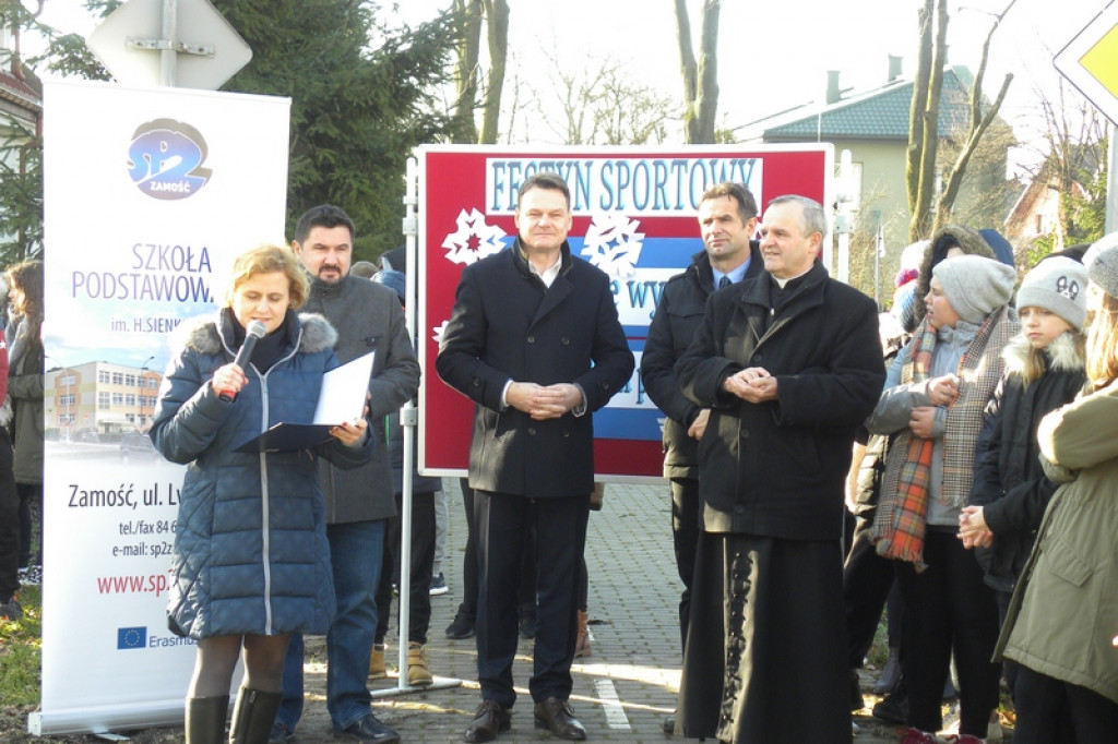 Zamość: Sportowe wygibasy na skrzydłach przyjaźni
