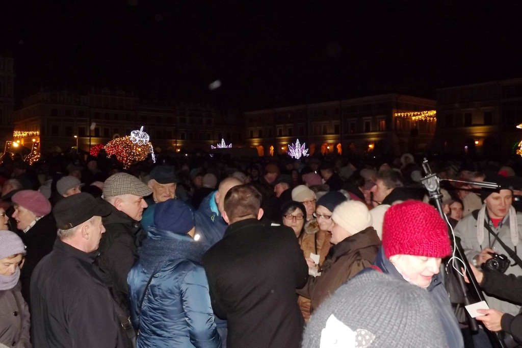 Zamość: XI Wigilia mieszkańców Zamościa [FOTO]