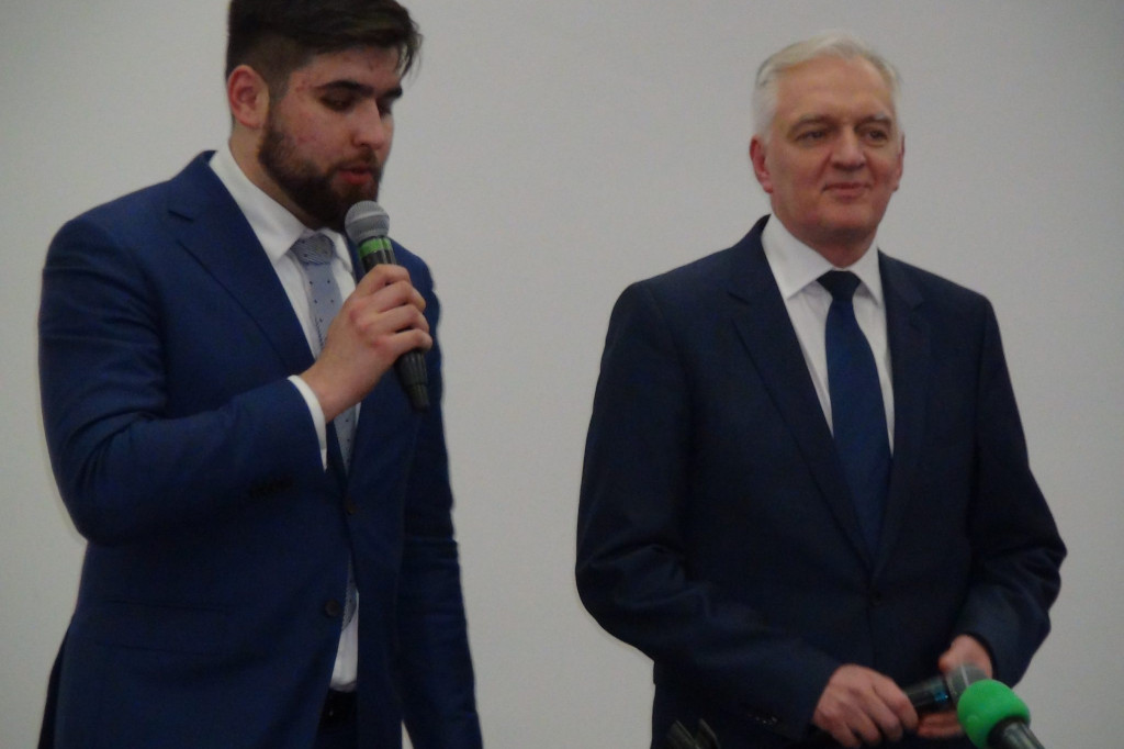 Zamość: Wicepremier Gowin o edukacji, polityce i wyborach samorządowych