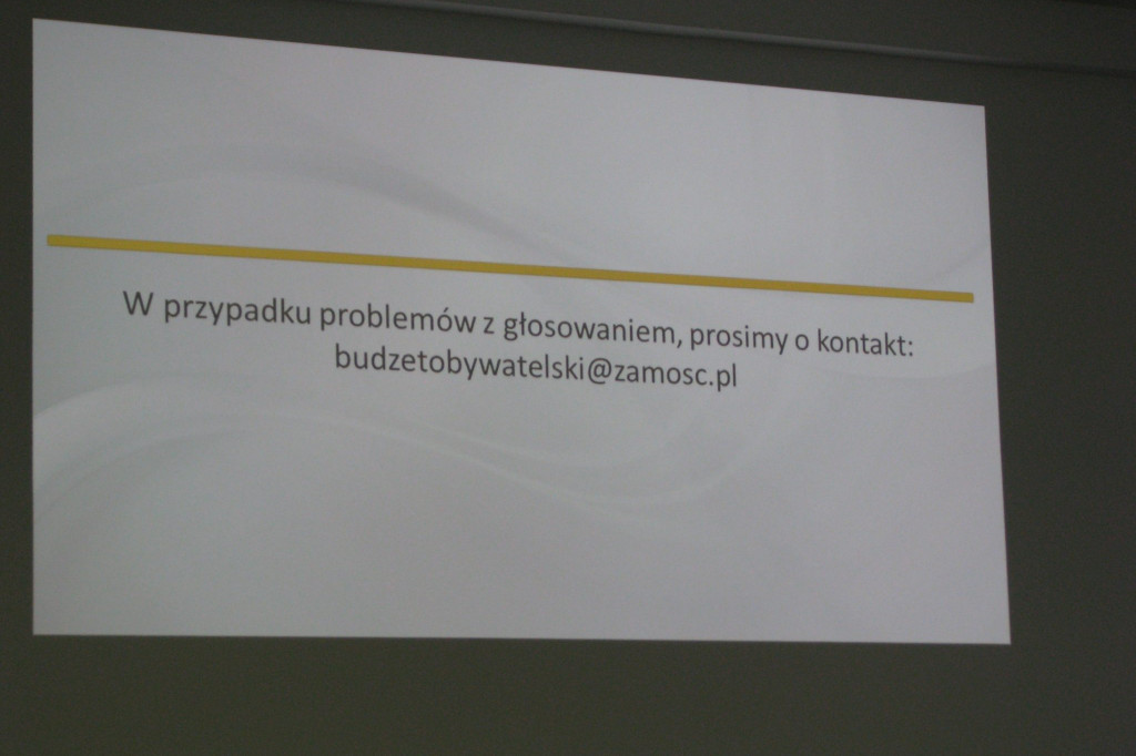 Zamość: Głosowanie na projekty Budżetu Obywatelskiego także przez Internet
