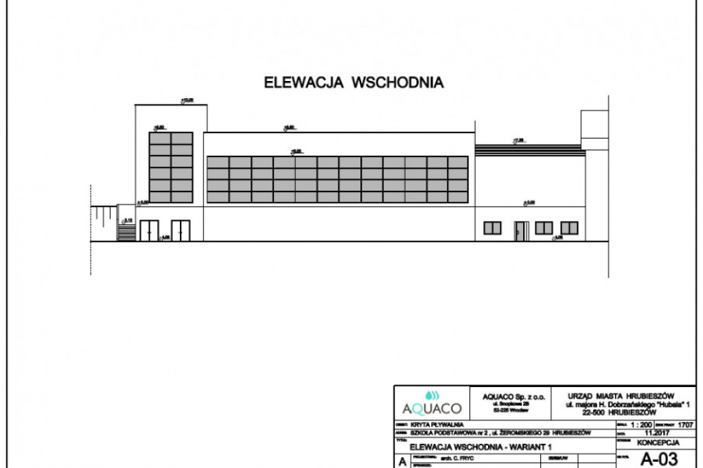 Hrubieszów: Konsultują koncepcję krytej pływalni